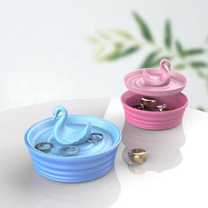 Swan Box, For Jewelry; Keys; Accessory; Small Items; etc. Gift for Her, Organiser Home Decor, Ready to Print, 3D STL File Digital Download
