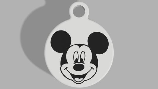 Mickey Mouse Keyring