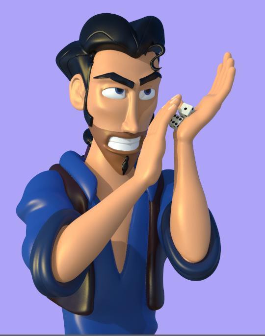 TULIO FROM "THE ROAD TO EL DORADO".
