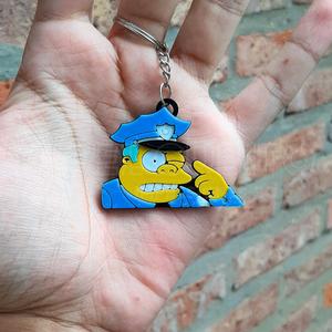 Clancy Wiggum Chief Gorgory Keychain Keychain Key Chain