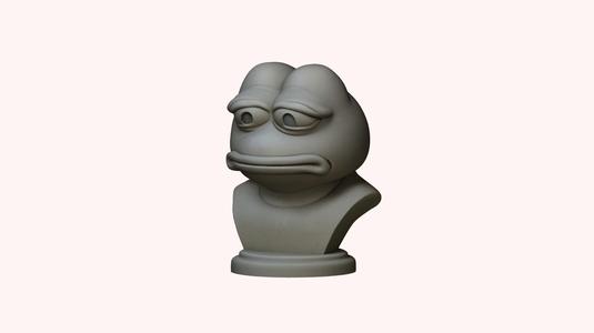 pepe the frog bust