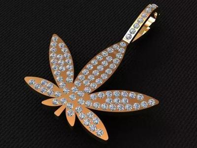 Pendant  Marijuana