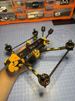 Range X Mini o4Pro TPU mount FPVFrame