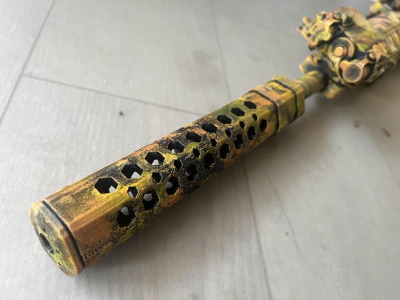 M4A1 Airsoft- Hex Silencer