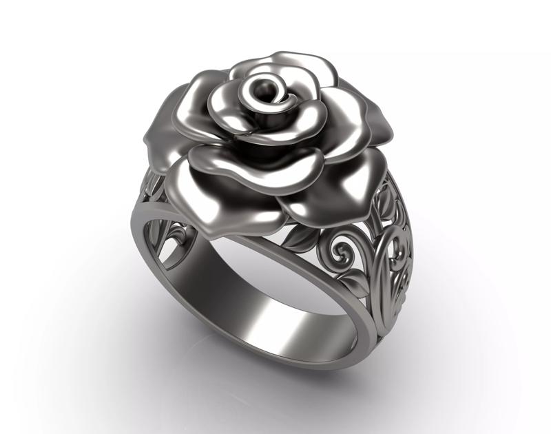 The Gold Rose Ring
