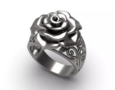 The Gold Rose Ring