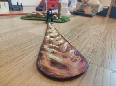 Flamer template 16cm 2ed