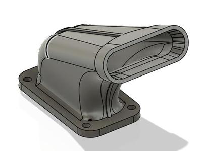 1/4 scale WW2 Spitfire Exhaust stack