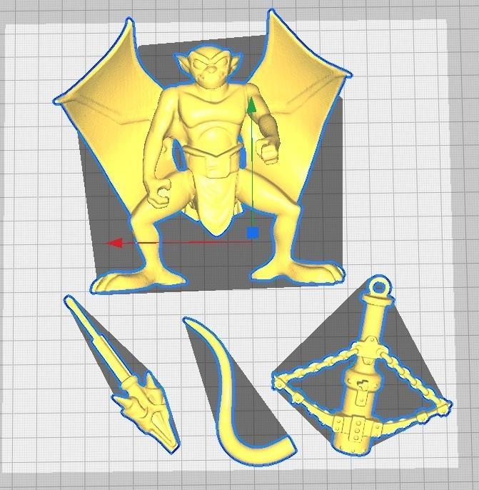 gargoyles lexington lex gargolas disney toys kenner accesories