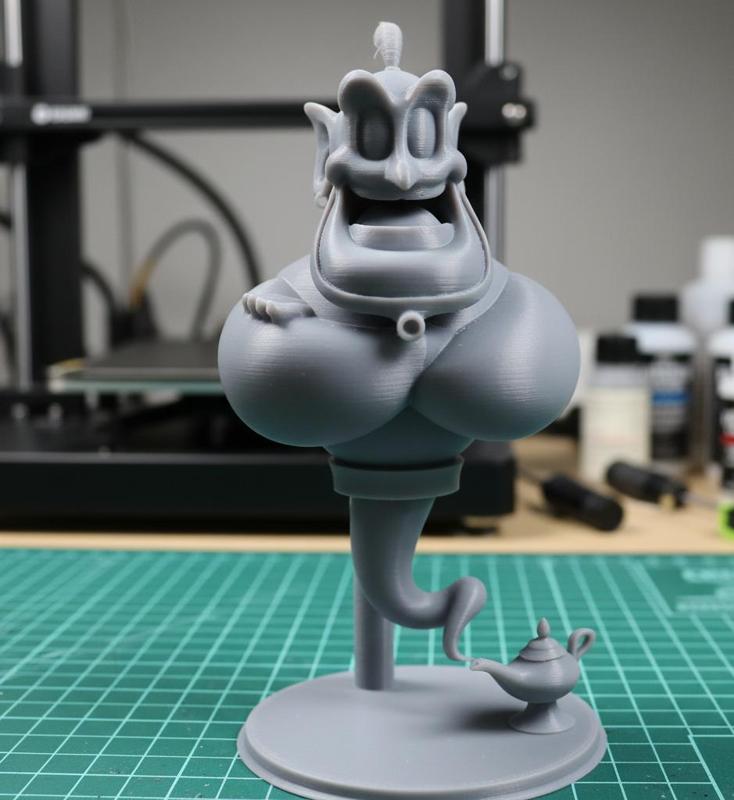 Genie Aladdin CHIBI - supported
