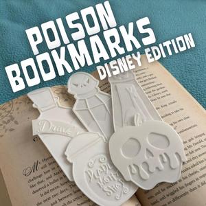 POISONS BOOKMARKS - DISNEY EDITION