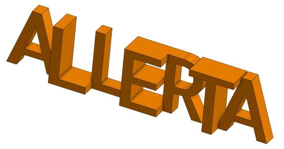 FONT ALLERTA ATTACHED LETTERS OFFICE DECO