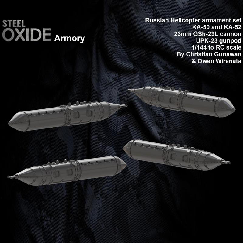 UPK-23 gunpod 23mm GSh-23L cannon