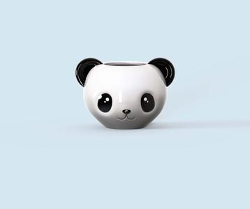 Panda Flowerpot