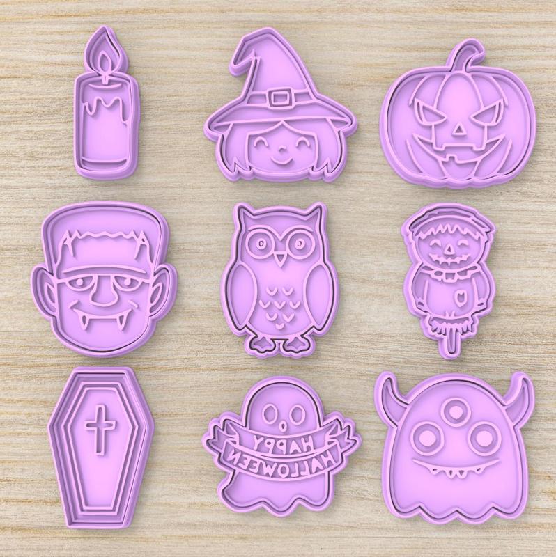 HALLOWEEN COOKIE CUTTER SET 2
