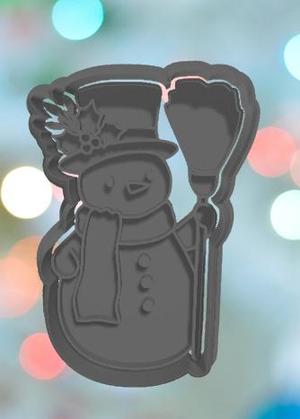 Christmas Snowman Cookie Cutter