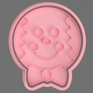GINGERBREAD COOKIE AND FONDANT GINGERBREAD CUTTERS