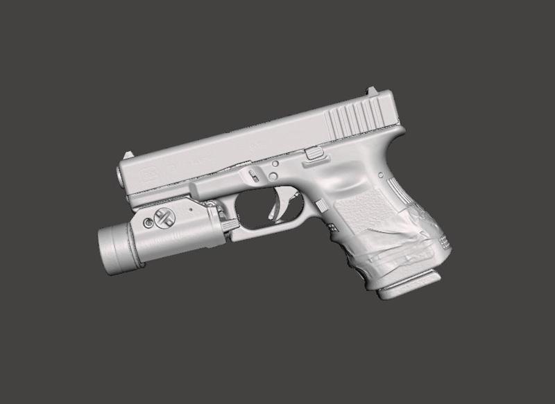 GLOGK G19/G25/G23 + STREAMLIGHT TLR1