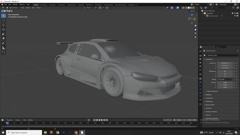 VOLKSWAGEN scirocco gc10_v8