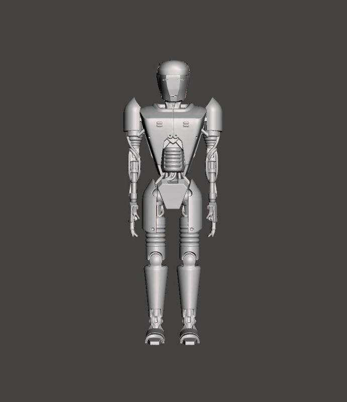 ROBOCOP FAN ART ROGUE CITY UED ROBOT / FAILED ROBOCOP 2