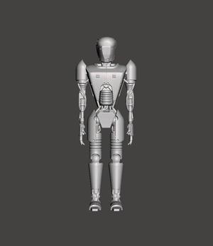 ROBOCOP FAN ART ROGUE CITY UED ROBOT / FAILED ROBOCOP 2