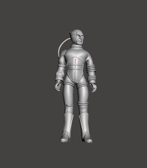 STAR TREK BORG RETRO FAN ART