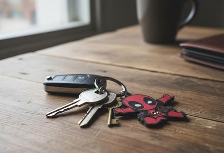 Chibi Deadpool: Maximum Chaos Keychain