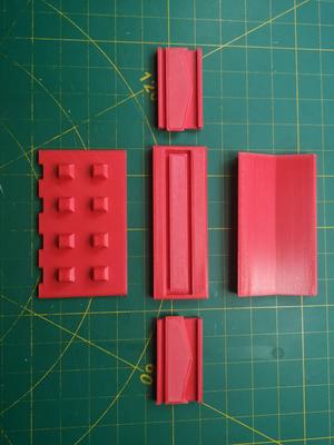 Casting mold concrete block 8 closure