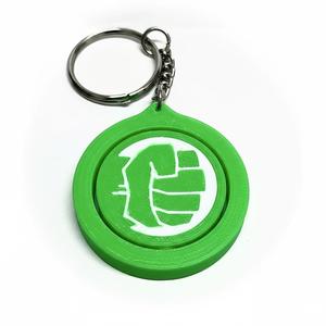 Hulk Rotating Fidget Keychain