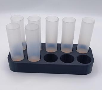 Storage tray for 10 12-gauge sockets
