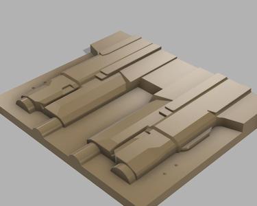 CANIK MC9 PRIME & INFORCE WILD1 UNIVERSAL VACUUM AMBIDEXTROUS MOLD