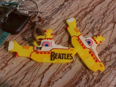 The Beatles Yellow Submarine Keychain
