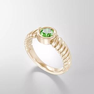 Twisted King Ring - 3D print ready 3D print model