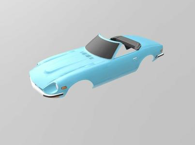 DATSUN 240 Z CABRIOLET 1:24 & 1:25 SCALE