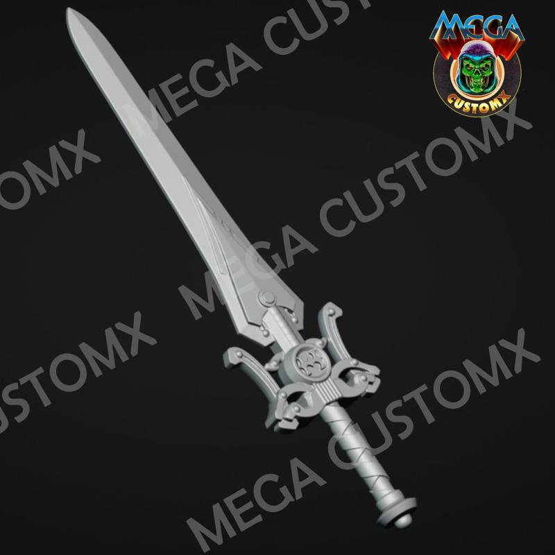 He-Man King Grayskull Open Sword for MOTU Origins