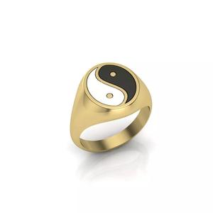 Yin yang ring