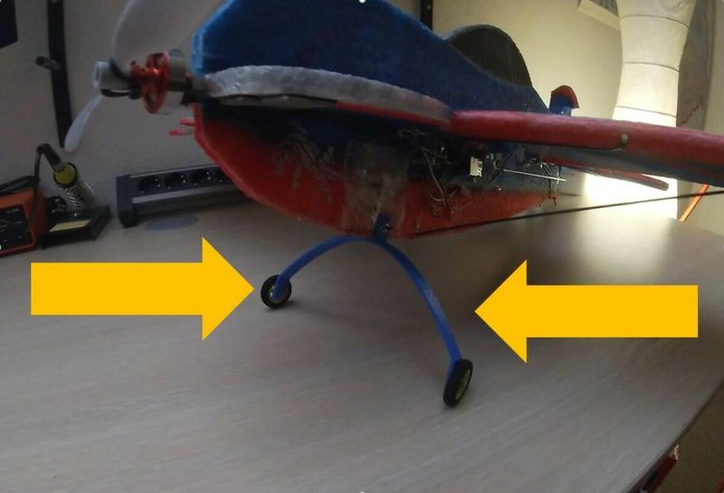 Shockflyer indoor landing gear