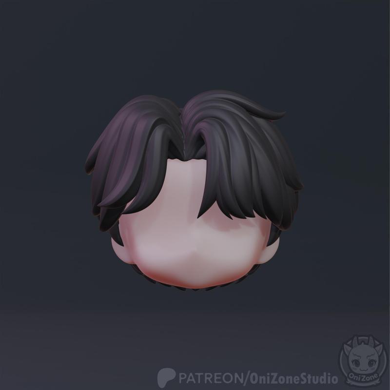 Jinu Custom Hair for Nendoroid - KPOP Demon Hunters