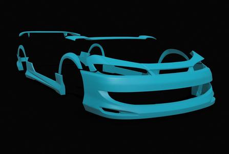 body kit Nissan Silvia S15 URAS-TYPE 1