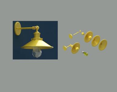 Model 5. (various versions of miniature wall lamps).