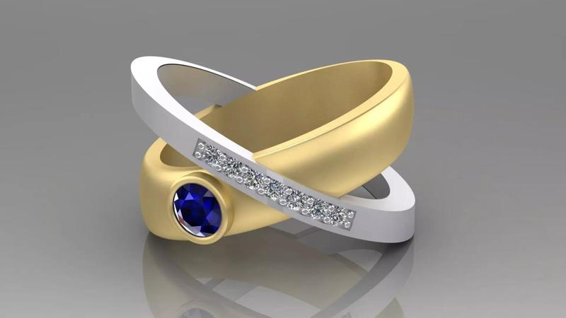 two rings in each other