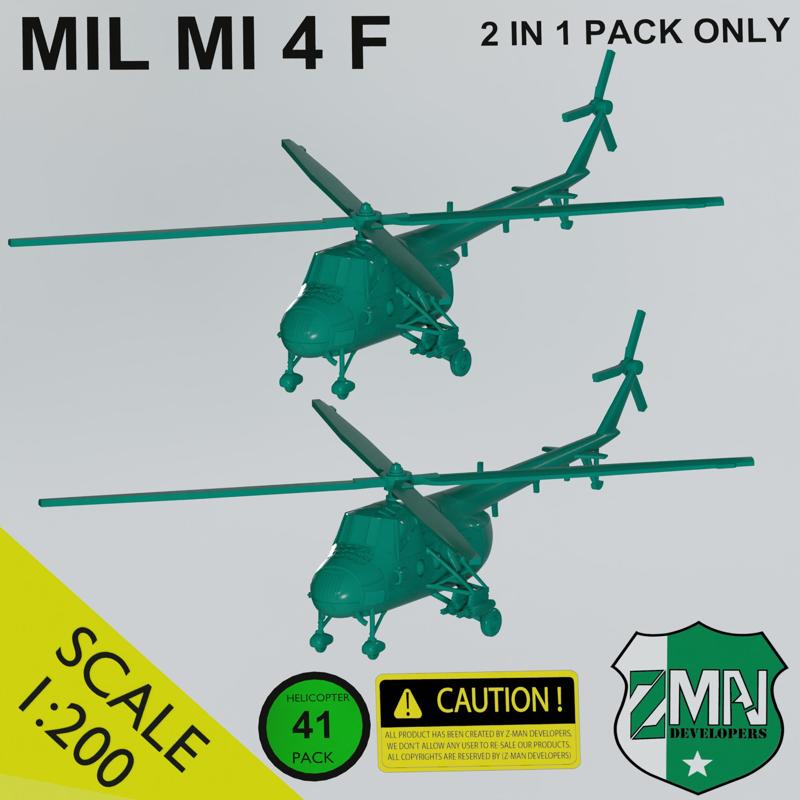 MIL MI 4 (2 IN 1)  HELICOPTER  (F)