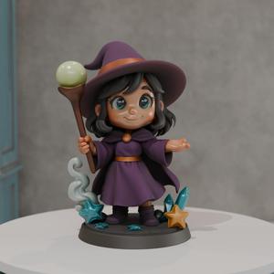 little witch chibi