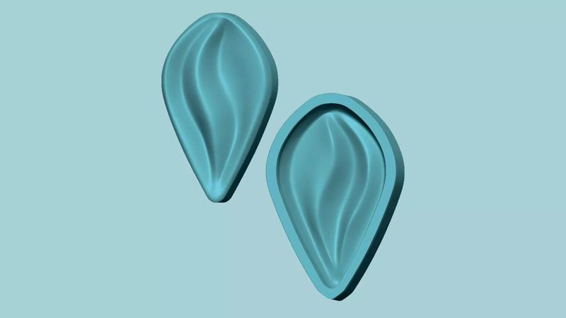 Tuscan Rose Petal - Molding Arrangement EVA Foam Craft