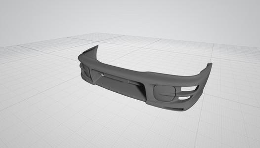 SUBARU IMPREZA GC8 GT TURBO FRONT BUMPER