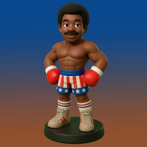 Apollo Creed - 3D figure Infinity/Disney style (100 mm)