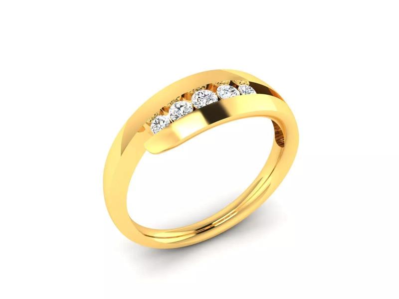 Solitaire Women Engagement Ring
