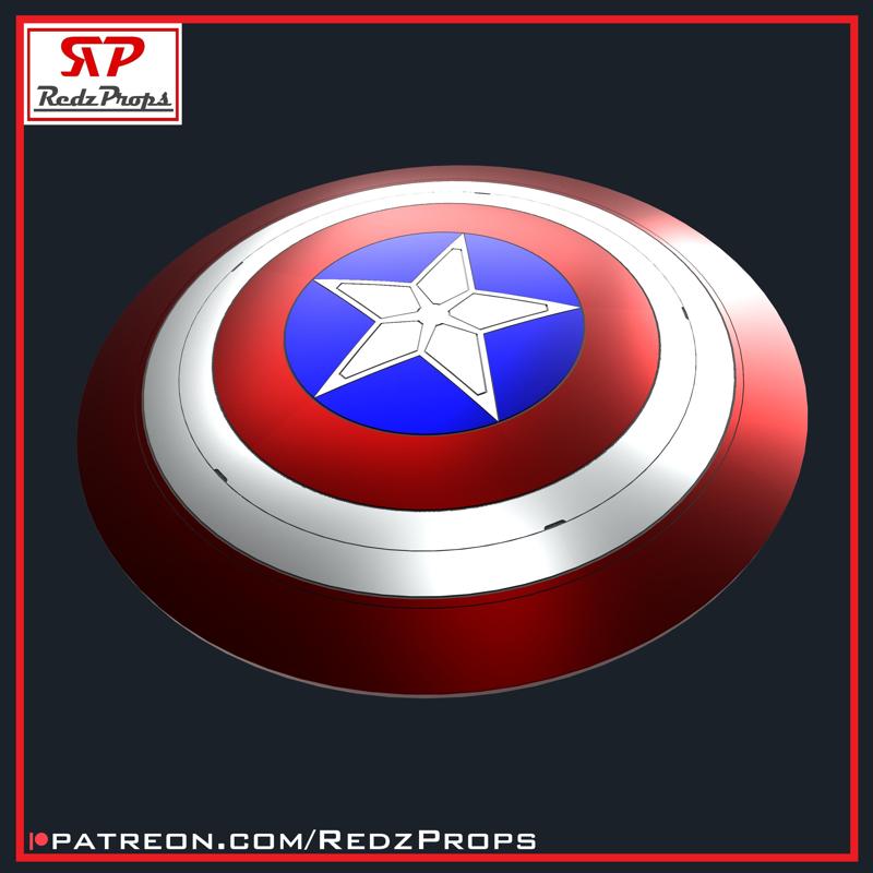 Captain America Wilson Shield Cosplay Prop