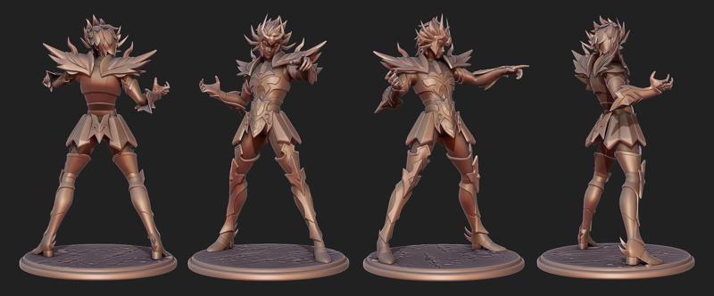 SAINT SEIYA Cancer Deathmask