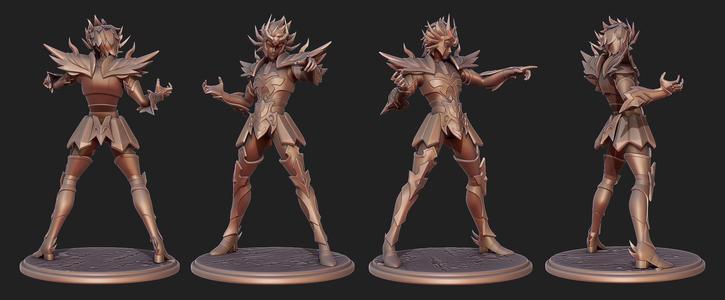 SAINT SEIYA Cancer Deathmask